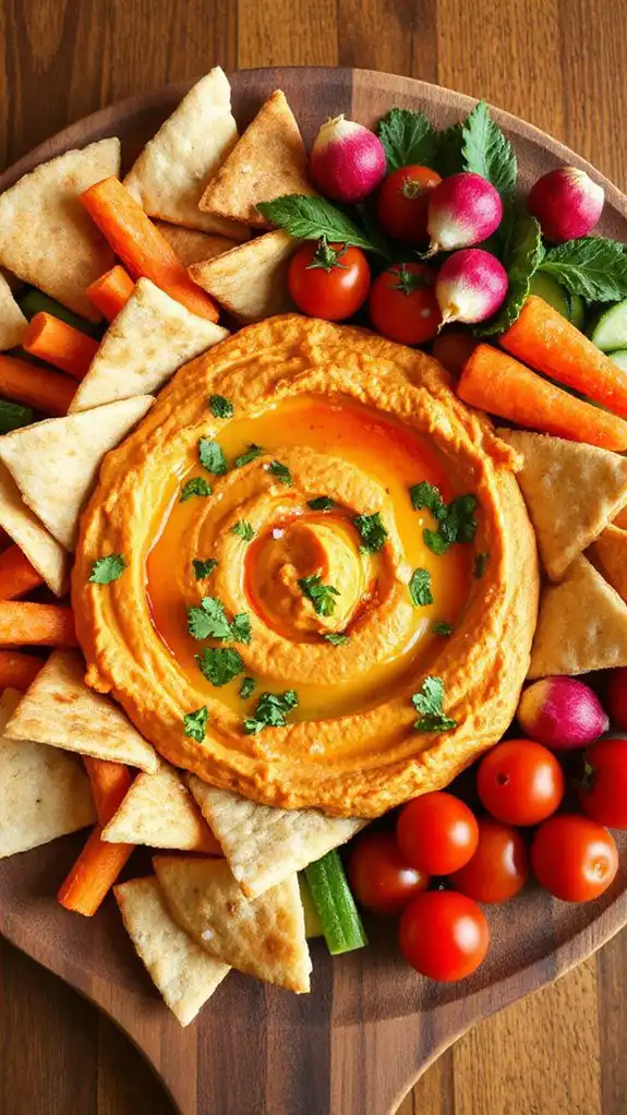 roasted red pepper dip