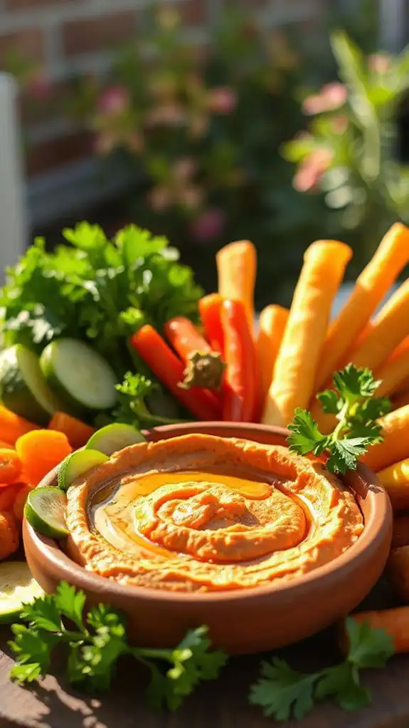 roasted red pepper dip
