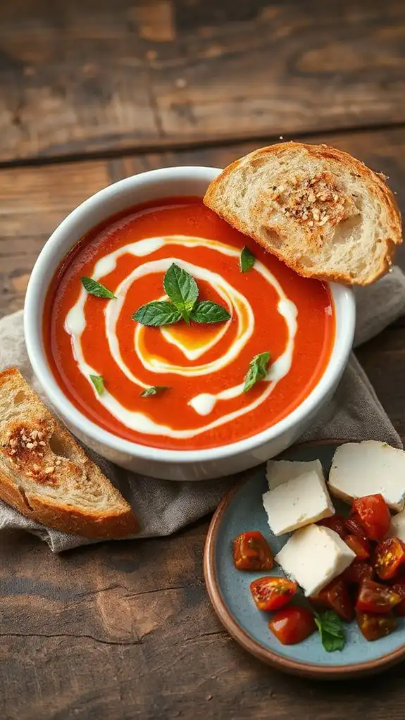 roasted red pepper soup