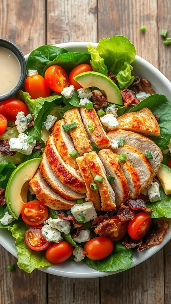 rotisserie chicken cobb salad