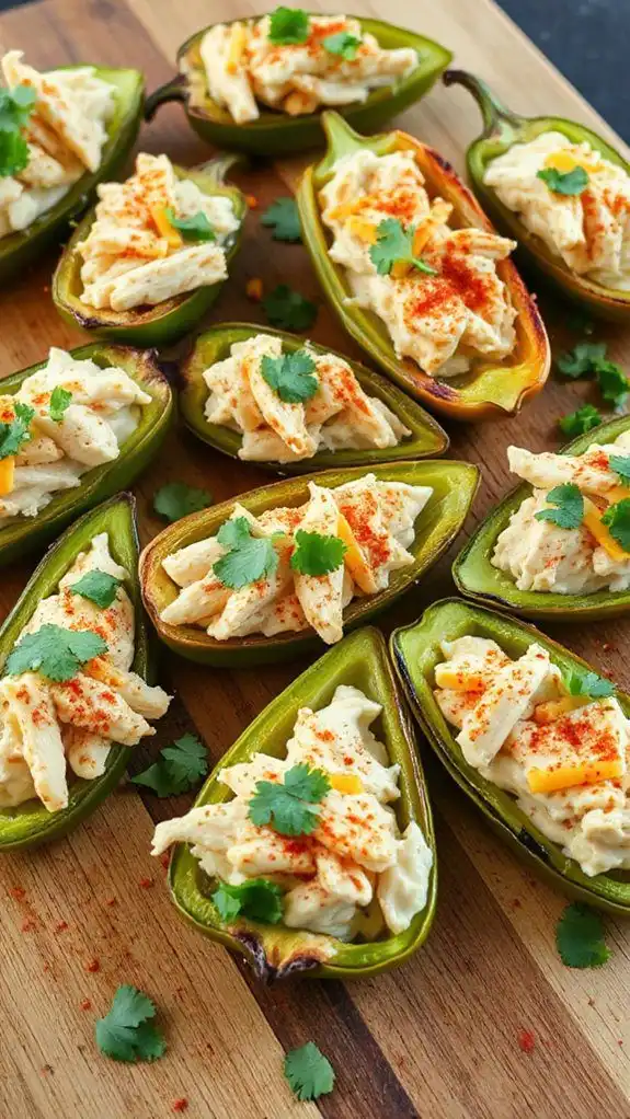 rotisserie chicken filled jalape os