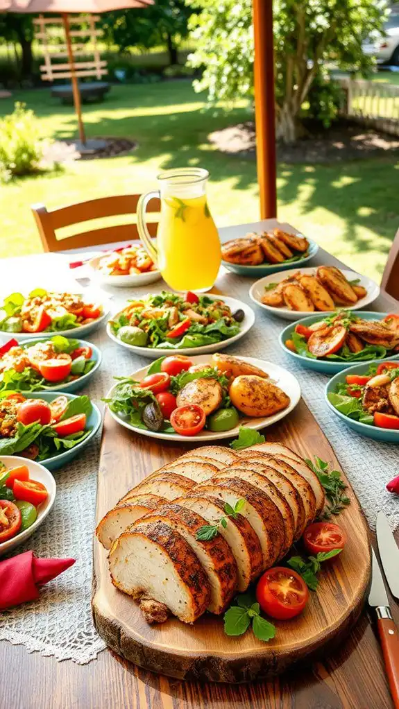 rotisserie chicken summer recipes