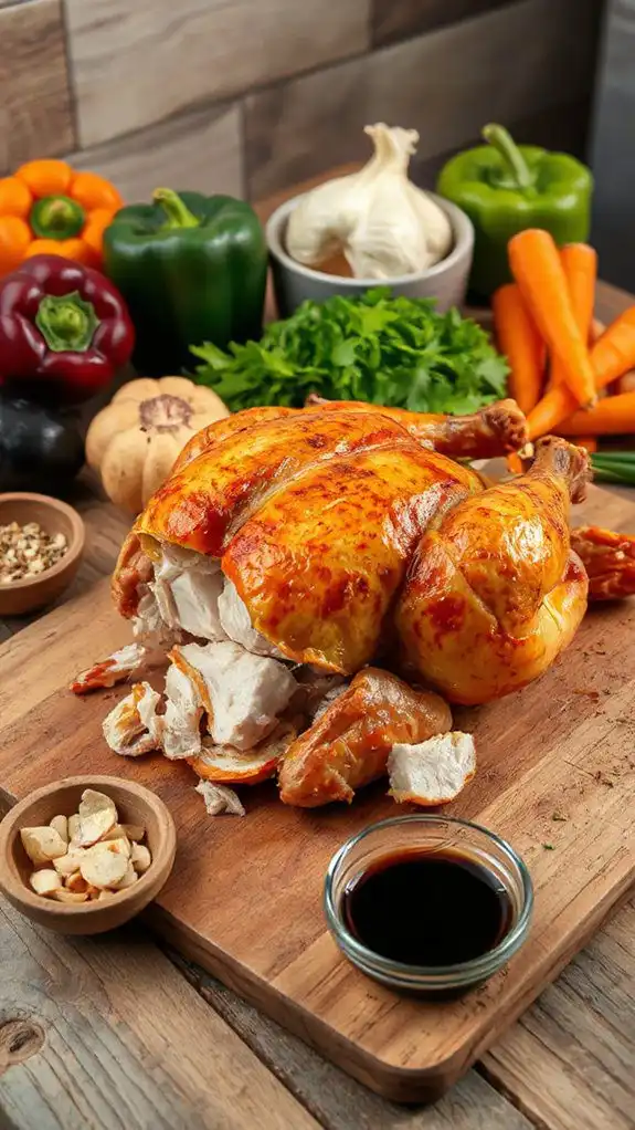 rotisserie chicken vegetable stir fry