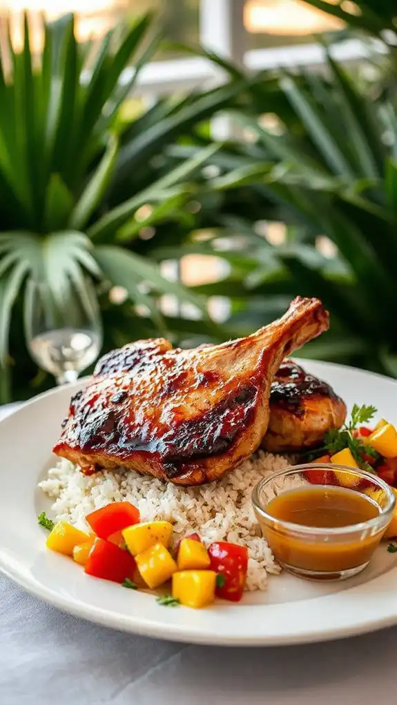 rum infused pork chops recipe rum infused pork chops recipe