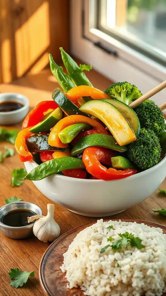 rustic vegetable stir fry recipe