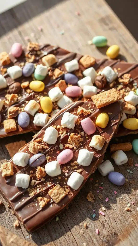 s mores inspired festive chocolate treat s mores inspired festive chocolate treat