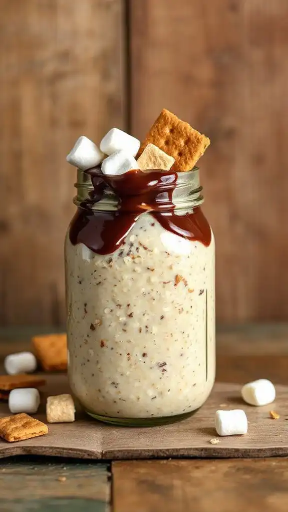 s mores inspired oatmeal breakfast s mores inspired oatmeal breakfast