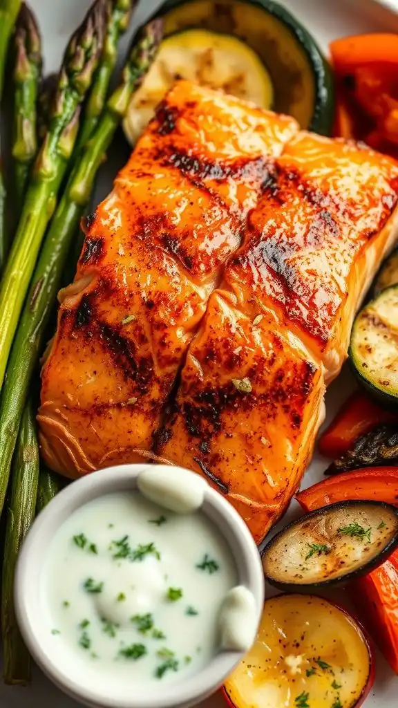 salmon with dill sauce