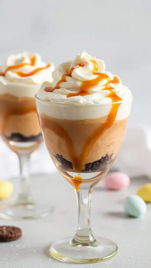 salted caramel mousse dessert salted caramel mousse dessert