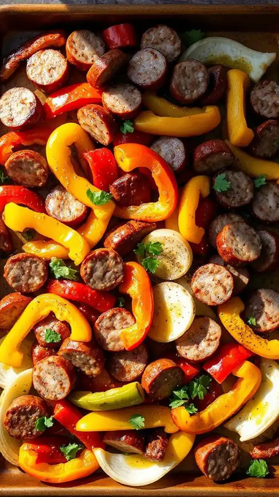sausage and peppers dinner recipe