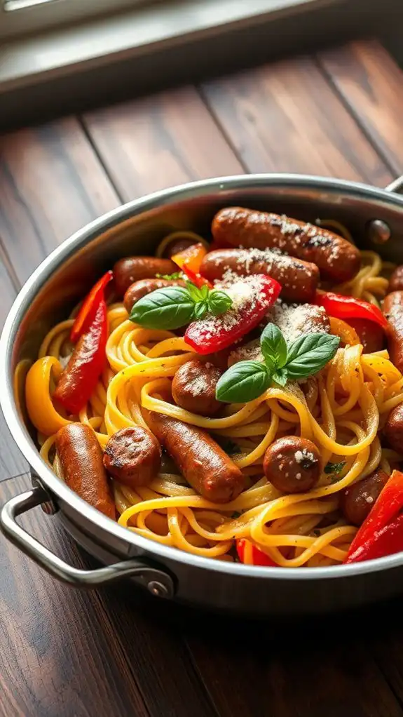 sausage and peppers recipe