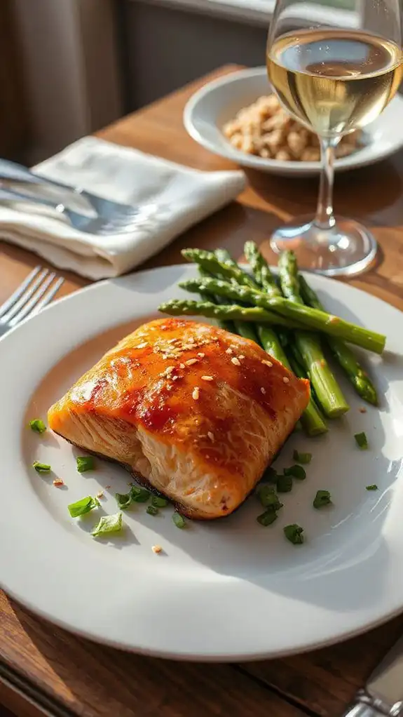 savor the sweet salmon