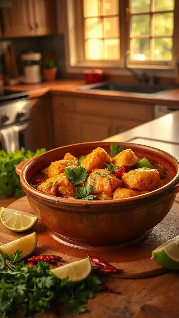 savory aromatic chicken dish