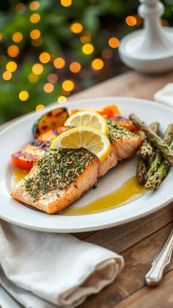 savory baked salmon dish savory baked salmon dish