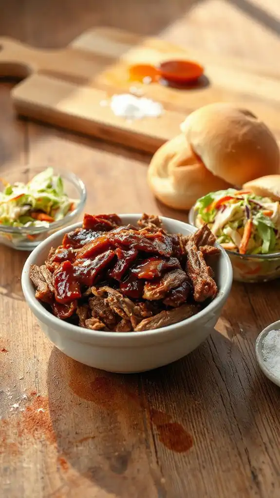savory bbq pulled pork