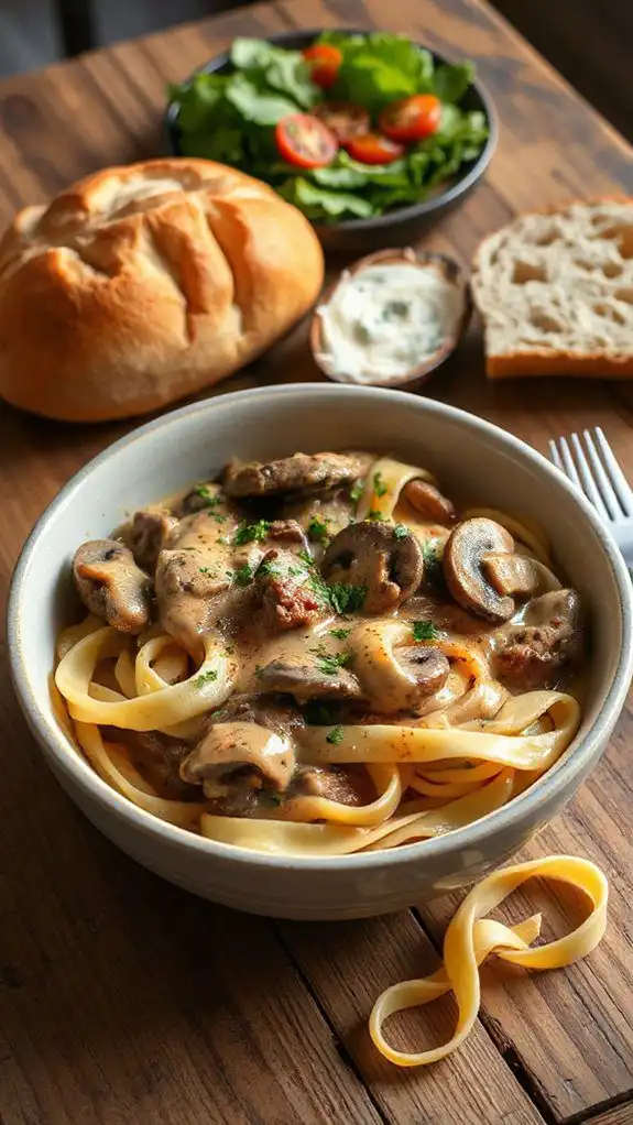 savory beef in sauce