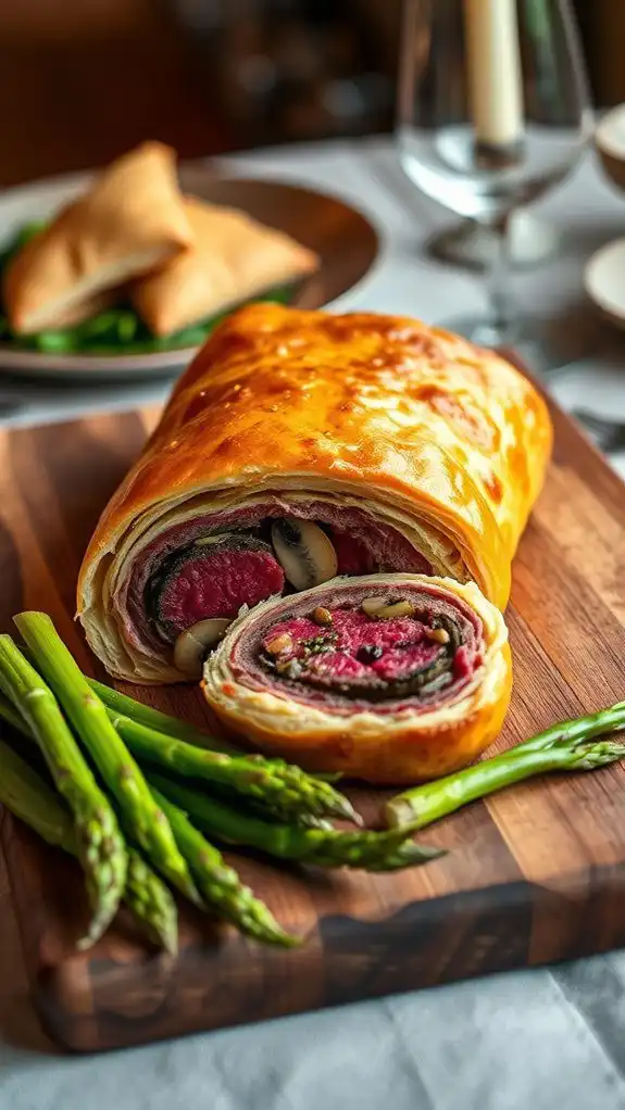 savory beef pastry dish