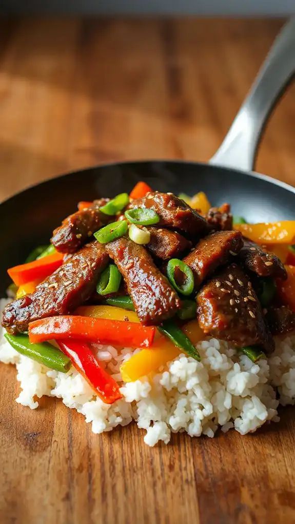 savory beef vegetable dish