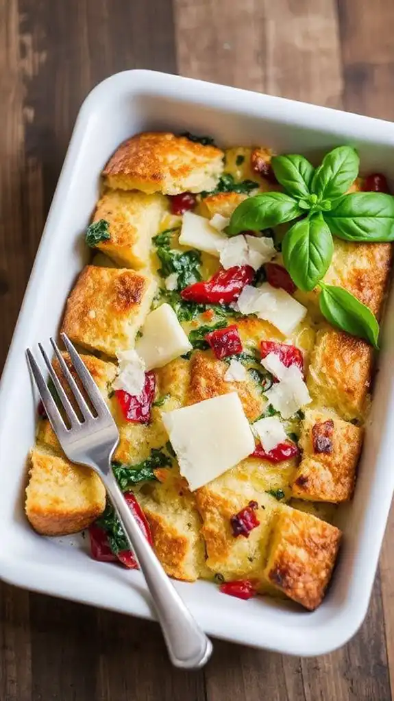 savory bread pudding recipe