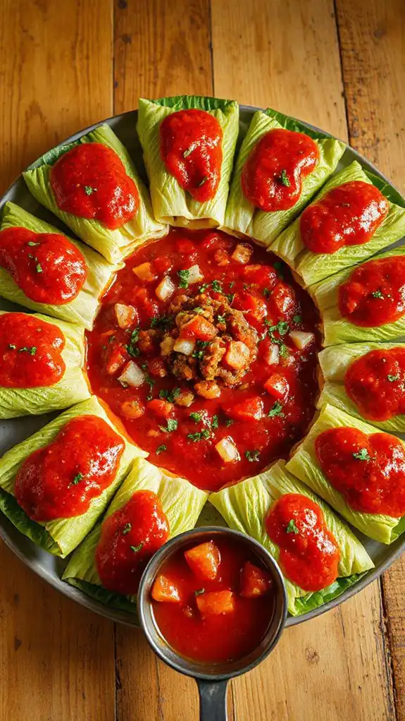 savory cabbage rolls recipe