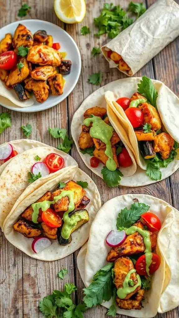 savory chicken and veggies