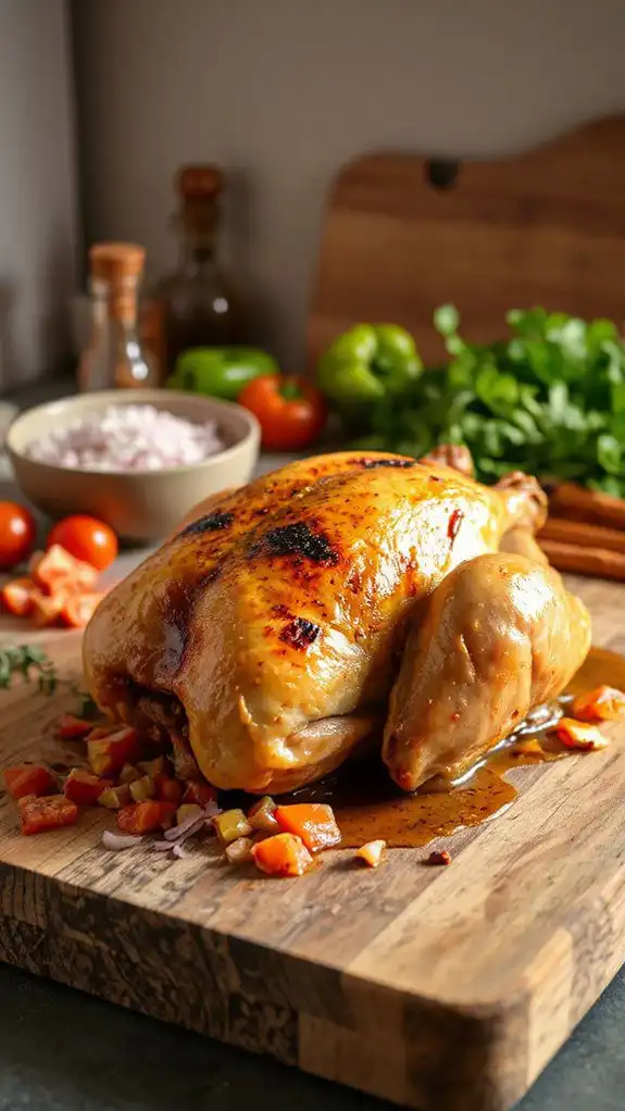 savory chicken curry dish