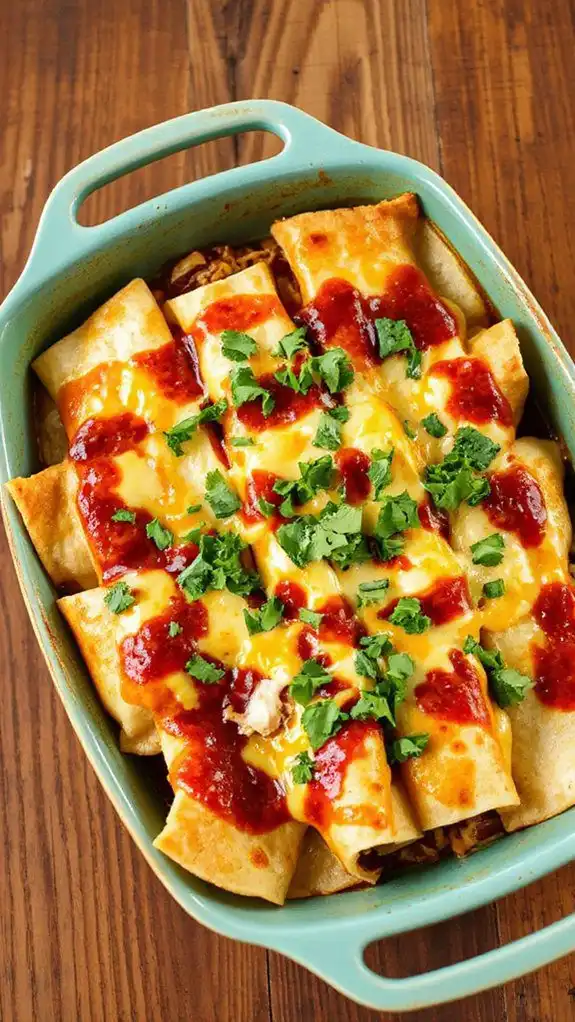 savory chicken enchiladas recipe