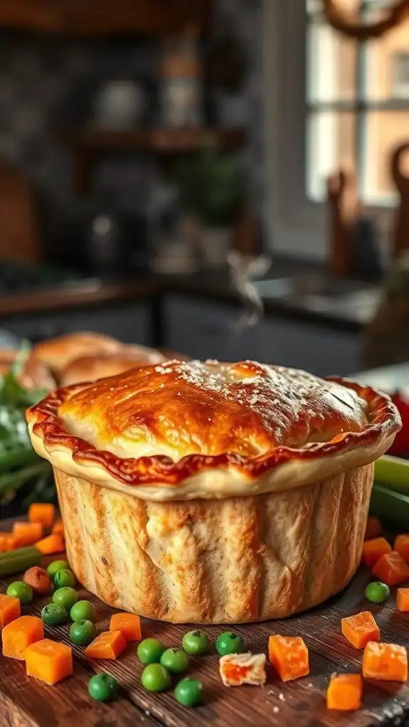savory chicken pie dish savory chicken pie dish