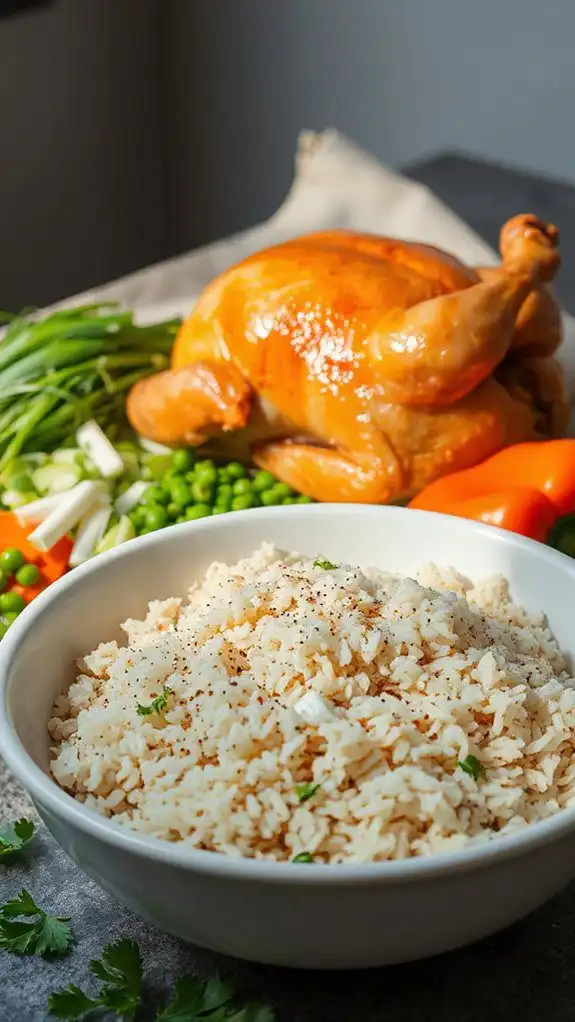 savory chicken rice dish savory chicken rice dish