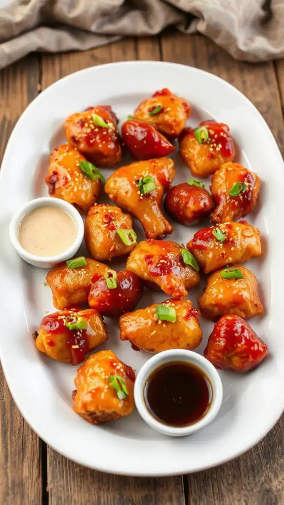 savory chicken with spices