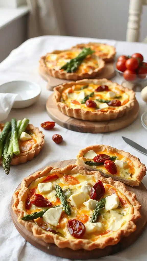 savory egg and cheese quiche savory egg and cheese quiche