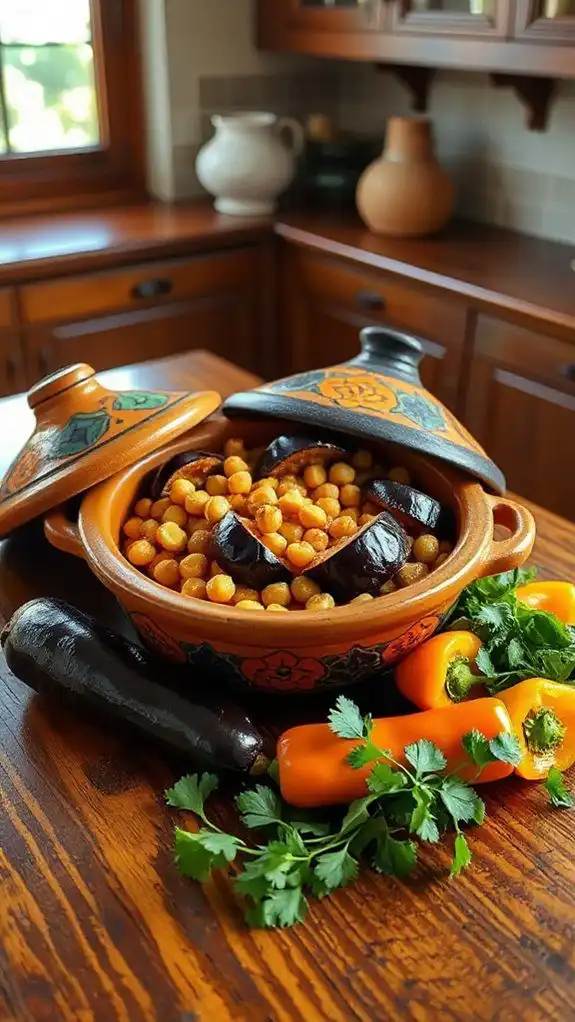 savory eggplant chickpea stew savory eggplant chickpea stew