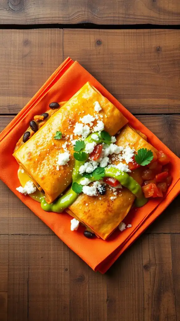 savory enchiladas with beans savory enchiladas with beans