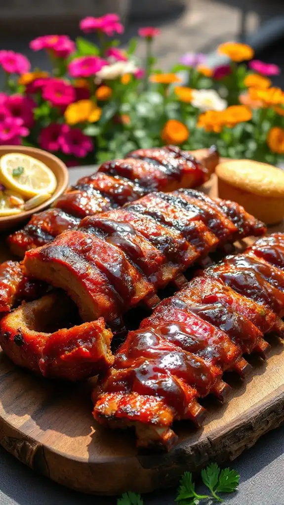 savory flavorful barbecue ribs