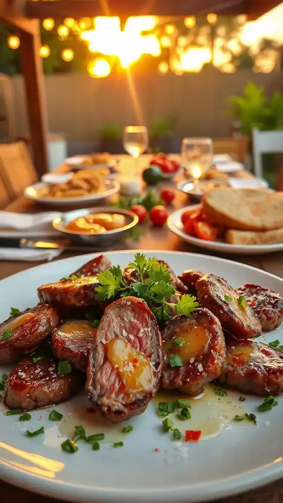 savory garlic butter bites
