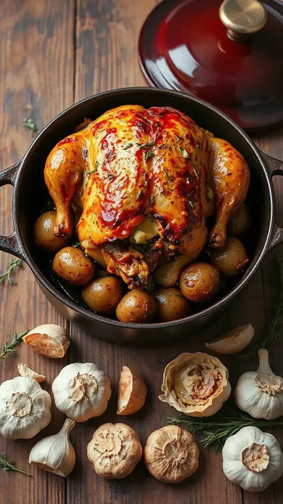 savory garlic butter dish
