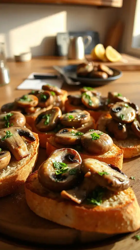 savory garlic herb mushrooms savory garlic herb mushrooms