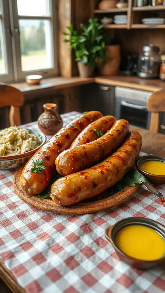 savory german sausage delight