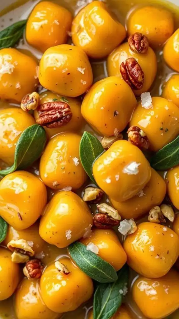 savory gnocchi with butter savory gnocchi with butter