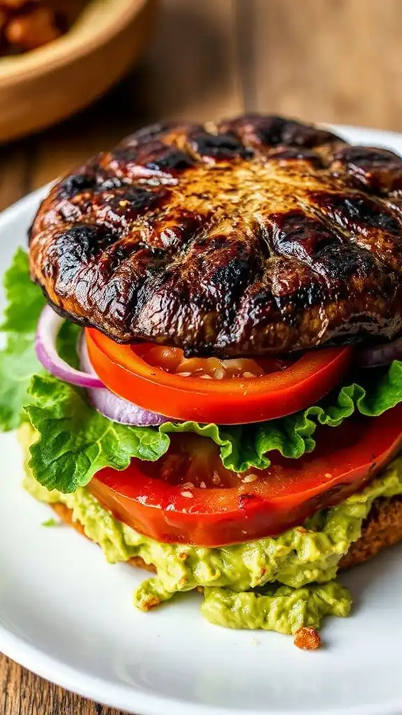 savory grilled mushroom delight