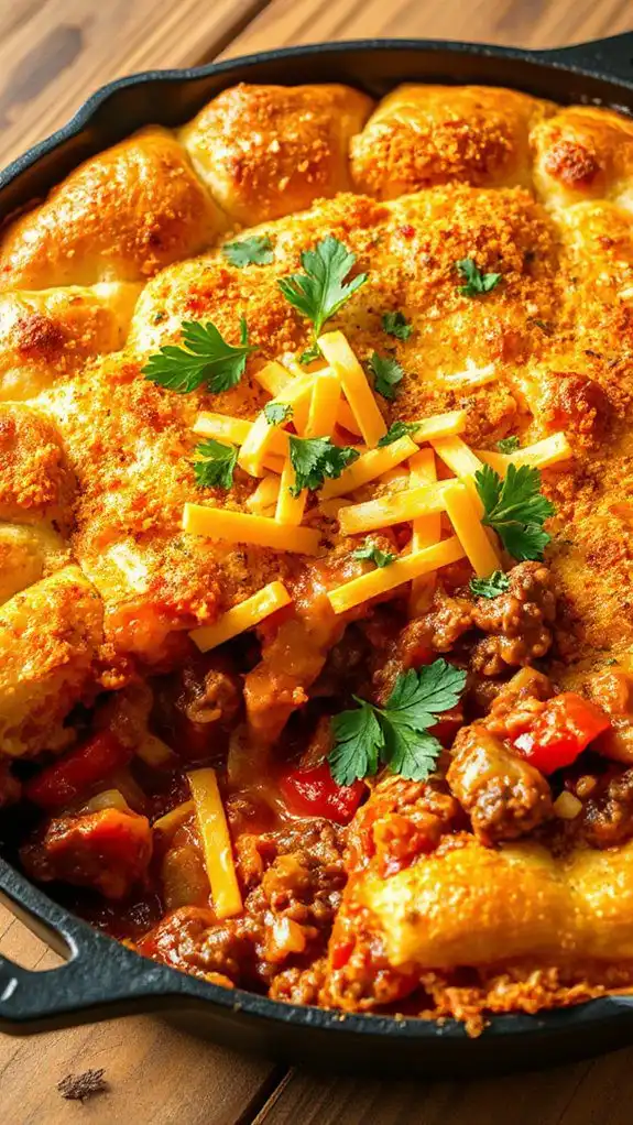 savory ground beef dish