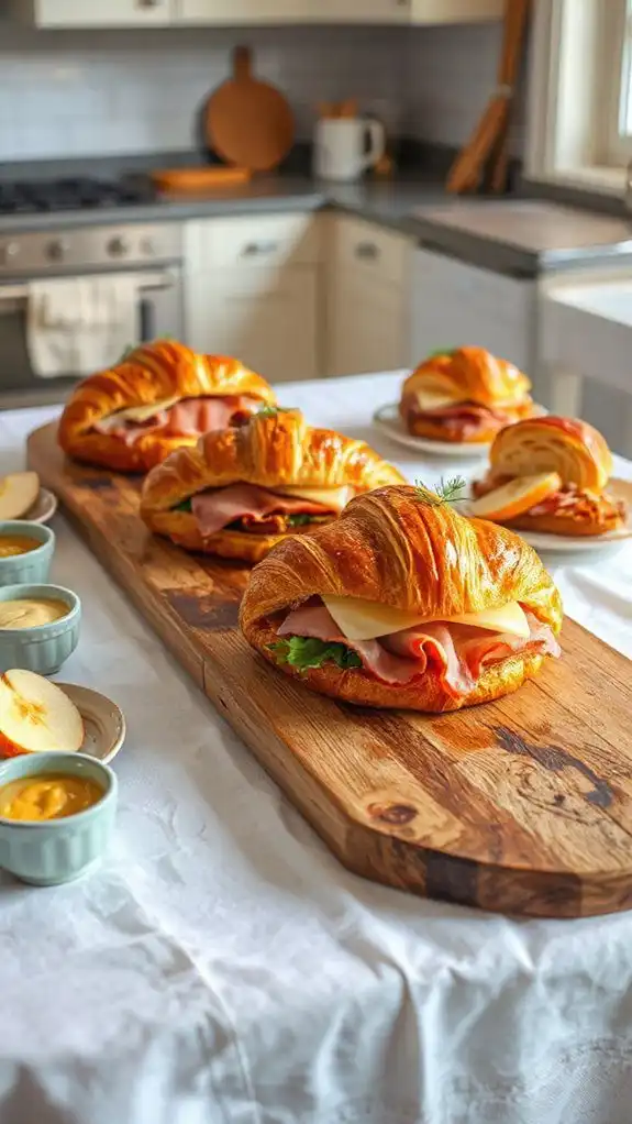 savory ham and cheese