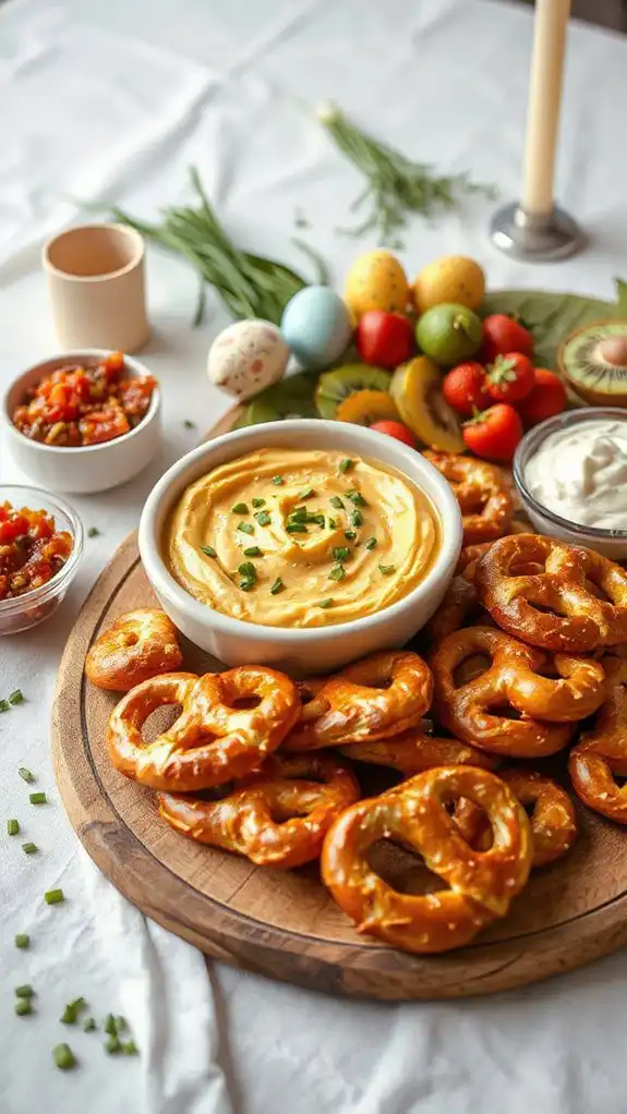 savory honey mustard dip
