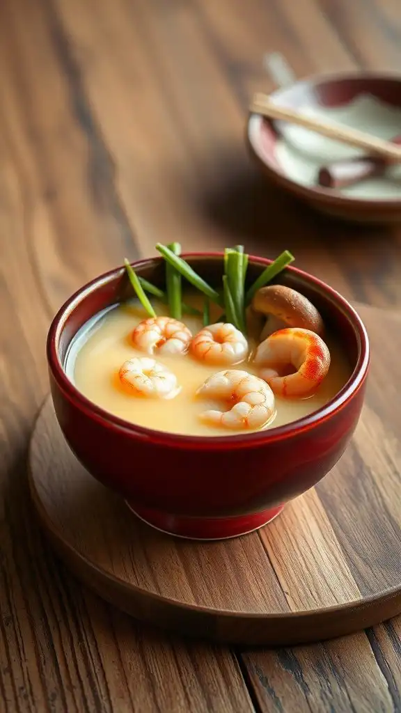 savory japanese custard dish