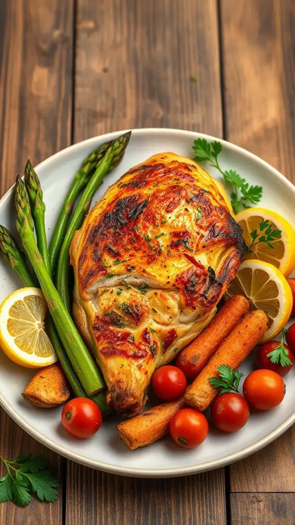 savory lemon garlic chicken