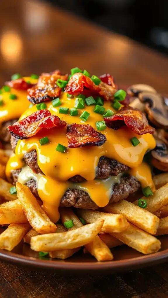savory loaded burger bowls