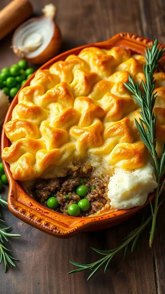 savory meat and vegetables