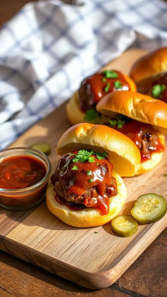 savory meatball sliders recipe