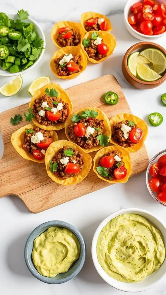 savory mini taco bites savory mini taco bites