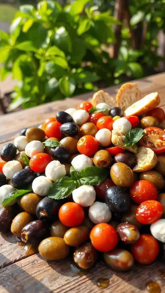 savory olive and antipasto platter savory olive and antipasto platter